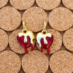 Aros Alicia corazón