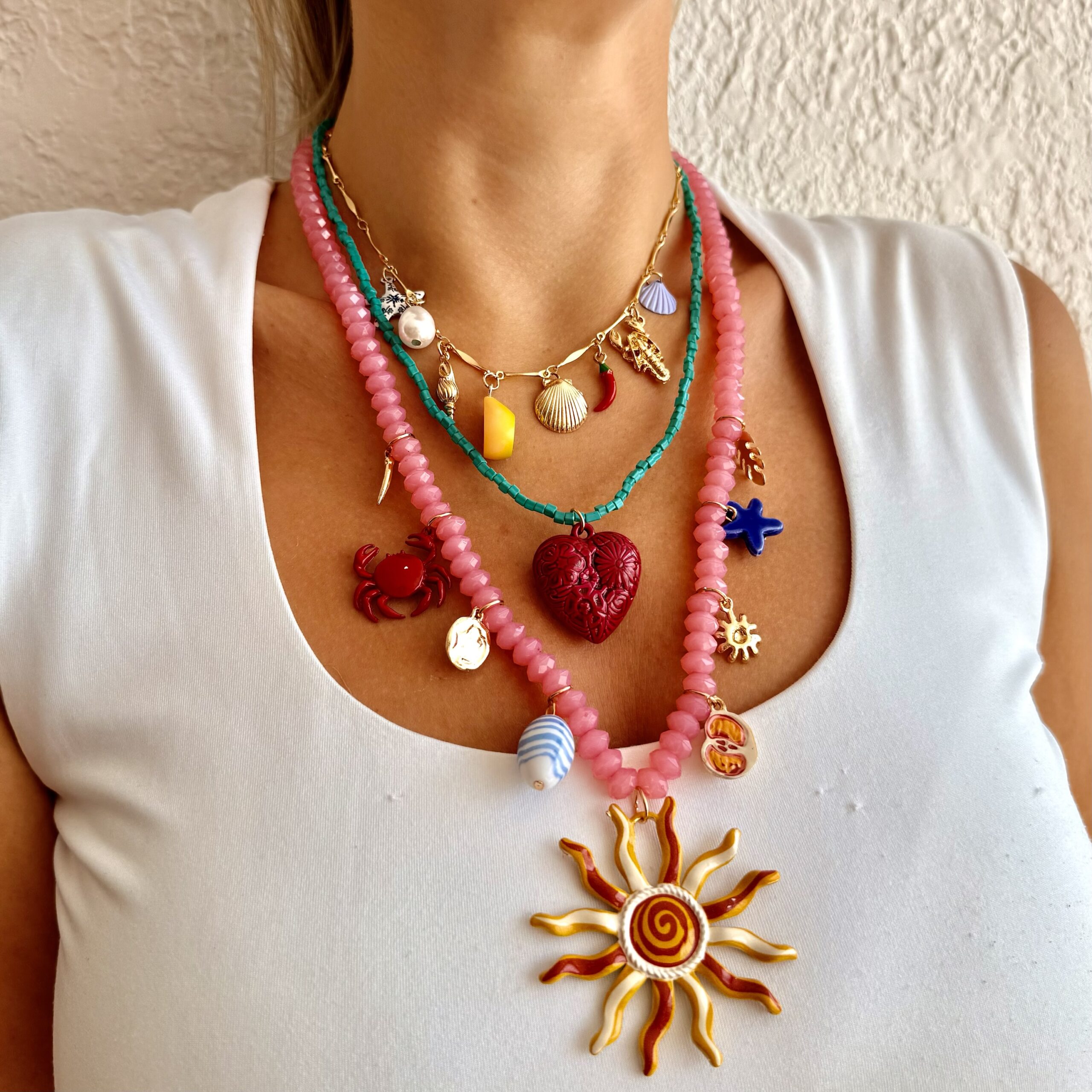 Collar Anabella dijes - Imagen 2