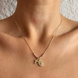 Collar Cruz Virgen