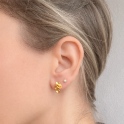 Aros Aitana chicos dorados