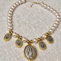 Collar medalla milagrosa