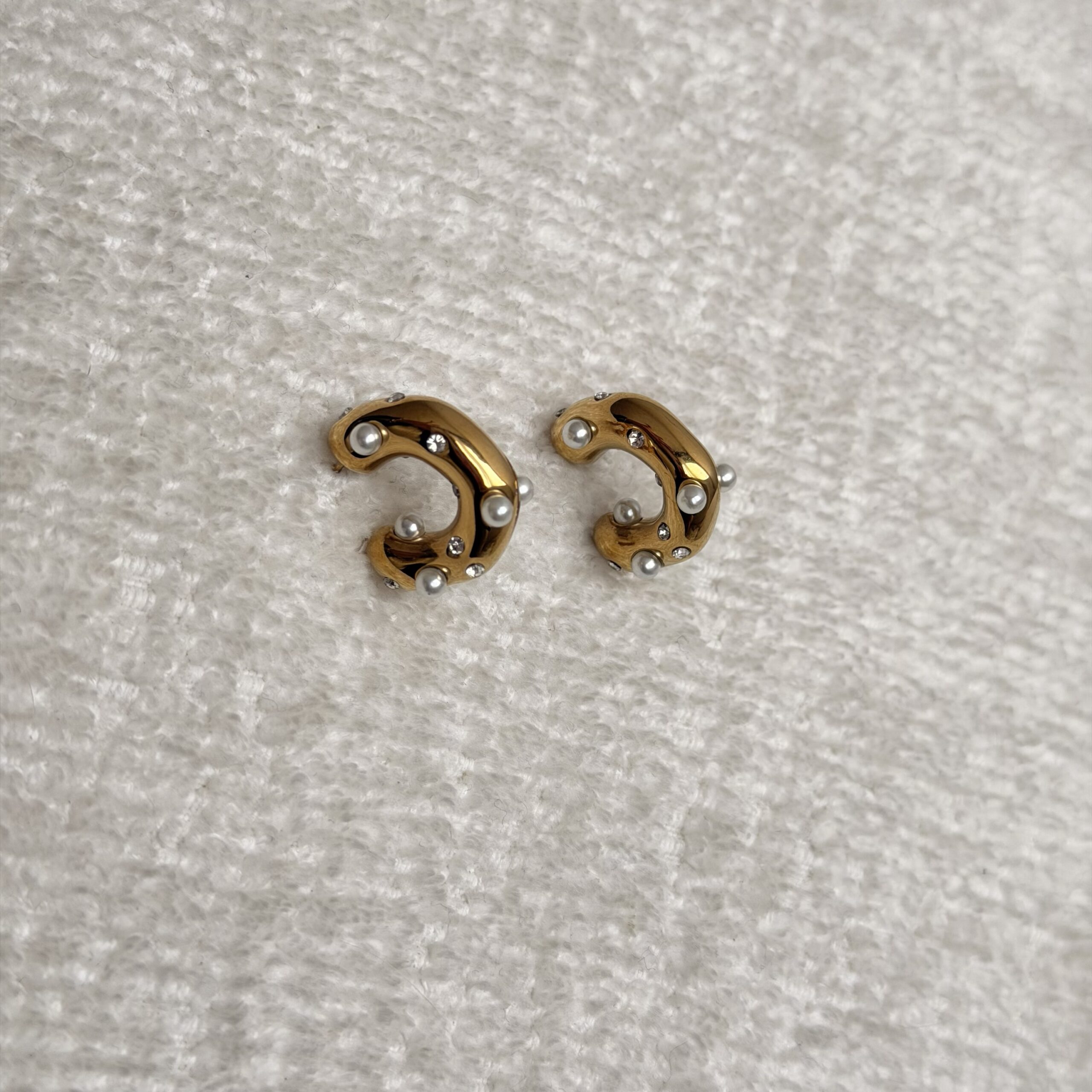 Aros perlitas y brillo - Imagen 3